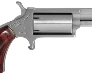 North American Arms 22MCBK Super Companion Cap & Ball Kit Small Frame #11 Percussion 5 Shot, 1.63" Stainless Steel Barrel, Cylinder & Frame, Rosewood Birdshead Grip, Exposed Hammer