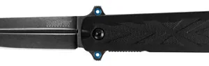 Kershaw 3960 Barstow  3" Folding Spear Point Plain Black Oxide Blackwash 8Cr13MoV SS Blade Black Glass-Filled Nylon Handle Includes Pocket Clip