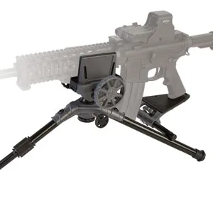 Caldwell 821400 Precision Turret Shooting Rest Black Aluminum 22.40" L x 5.50" W