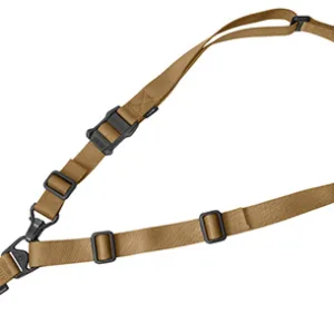 Magpul MAG514-COY MS3 Gen2 Sling Coyote Nylon, Adjustable, One-Two Point Rifle