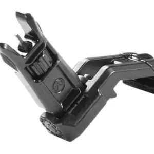 Magpul MAG525-BLK MBUS Pro Offset Sight Front  Black Folding for AR-15