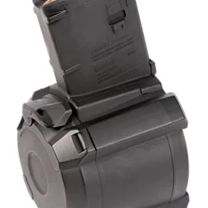 Magpul MAG576-BLK PMAG D-60 GEN M3 Black Drum 60rd 223 Rem, 5.56x45mm NATO for AR-15, M16, M4