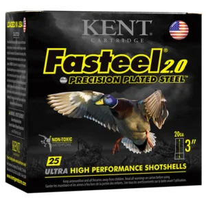 Kent Cartridge K203FS243 Fasteel 2.0  20 Gauge 3" 7/8 oz 3 Shot 25 Per Box/ 10 Cs