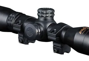 Konus 7262 KonusPro  Compact Matte Black 4x32mm 1" Tube Engraved 30/30 Reticle Includes Mounting Rings