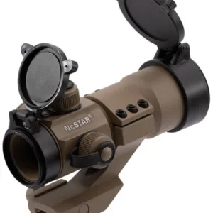 NcStar DRGB135T 35mm Red/Green/Blue Dot Optic  1x35mm 3 MOA Red/Green/Blue Dot Illuminated Reticle