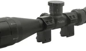 BSA 22412X40AO Sweet 22 Black Matte 4-12x 40mm AO 1" Tube 30/30 Duplex Reticle