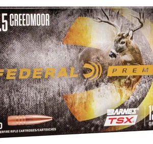 Federal P65CRDBTSX1 Premium  6.5 Creedmoor 130 gr Barnes TSX 20 Per Box/ 10 Cs