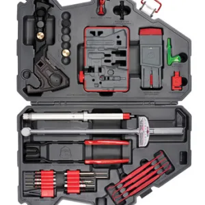 Real Avid AVAR15AMK AR15 Master Kit Gray/Red Multiple