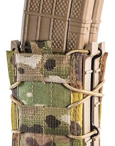 High Speed Gear 112R00MC TACO X2R Mag Pouch Double MultiCam Nylon MOLLE Compatible w/ Rifle