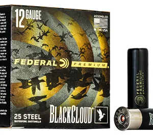 Federal PWBX134BBB Black Cloud FS 12 Gauge 3.50" 1 1/2 oz BBB Shot 25 Per Box/ 10 Cs