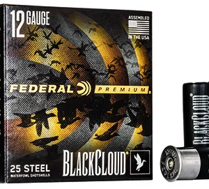 Federal PWBX1473 Black Cloud FS 12 Gauge 2.75" 1 1/8 oz 3 Shot 25 Per Box/ 10 Cs