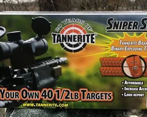 Tannerite PP40 Sniper Shot  Impact Enhancement Explosion Centerfire Rifle Firearm 0.50 lb 40 Targets