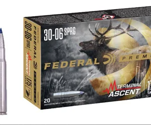 Federal P3006TA1 Premium Terminal Ascent 30-06 Springfield 175 gr Terminal Ascent 20 Per Box/ 10 Cs