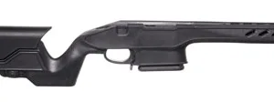 Archangel AA700SA Precision Elite Stock  Black Synthetic Fixed with Adjustable Cheek Riser for Remington 700 Short Action Includes Mag