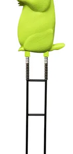 Birchwood Casey 48030 Ground Strike Prairie Chuck Pistol/Rifle Rubber/Metal Yellow Green Prairie Dog Illustration Impact Enhancement Motion