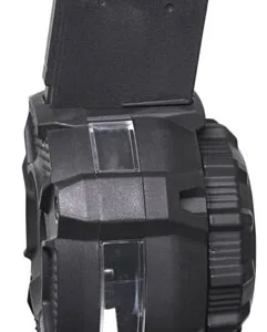ProMag DRMA24 Standard  Black Drum with Capacity Window 65rd for 223 Rem, 5.56x45mm NATO AR-15
