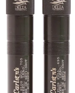 Carlson's Choke Tubes 07570 Delta Waterfowl  12 Gauge Mid-Range Long Range Knurled 17-4 Stainless Steel