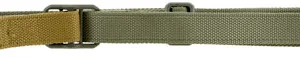 Blue Force Gear VCAS200OAOD Vickers Sling made of OD Green Cordura with 57"-67" OAL, 2" W, Padded Design & Nylon Adjusters for Rifle & Carbine