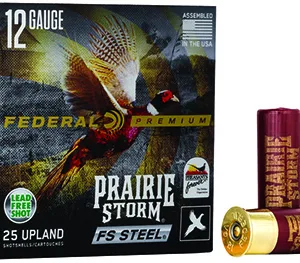 Federal PFSX143FS3 Premium Prairie Storm FS 12 Gauge 3" 1 1/8 oz 3 Shot 25 Per Box/ 10 Cs