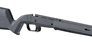 Magpul MAG1069-GRY-LT Hunter 110  Stock Fixed with Aluminum Bedding & Adj Comb Stealth Gray Synthetic Savage 110 Short Action Left Hand