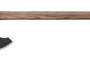 CRKT 2736 Berserker  4.65" Blade 1055 Carbon Steel Blade/Tennessee Hickory Handle 19" Long Axe w/Hammer