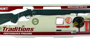 Traditions RC572000840 Buckstalker XT 50 Cal 209 Primer 24" Blued Barrel/Rec Black Synthetic Stock Redi-Pack