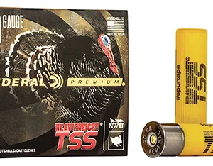 Federal PTSSX259F9 Premium Turkey Heavyweight TSS 20 Gauge 3" 1 1/2 oz Tungsten 9 Shot 5 Per Box/ 50 Cs