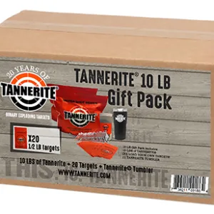 Tannerite GIFTPACK Thermal Tumbler Gift Pack Impact Enhancement Explosion White Vapor Centerfire Rifle Firearm 10 lb Includes Tumbler 20 Targets
