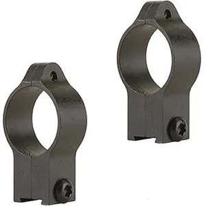 Talley 22CZRL Rimfire Rings  Black CZ 452 European/455/457/512/513 1" Low