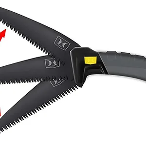 Hawk HWKPBSAW Pruning Saw Fixed TiN SK5 High Carbon Steel Aluminum 11"