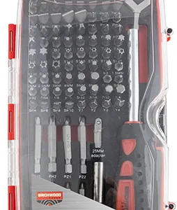 Birchwood Casey DLXSDS Master Screwdriver Kit  84 Pieces Includes Slotted/Philips/Torx/Hex Heads