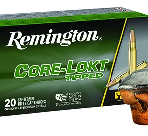 Remington Ammunition 29027 Core-Lokt Tipped 30-06 Springfield 150 gr Core Lokt Tipped 20 Per Box/ 10 Cs