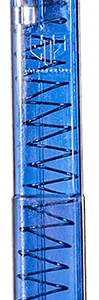 ETS Group GLK18G2BLU Pistol Mags  31rd Extended w/Gen2 Floor Plate 9mm Luger Compatible w/ Glock 17/18/19/19X/26/34/45 Clear Blue Polymer