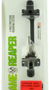 DNZ 52200 Game Reaper-Savage Scope Mount/Ring Combo Matte Black 1"
