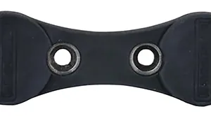 Lockdown 222501 Gun Concealment Magnet Black Metal Holds 1 Handgun