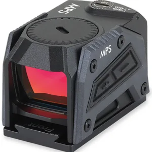 Steiner 8700MPS Micro Pistol Sight  Black 1x20mm x 16mm 3.3 MOA Red Dot Reticle, Features 13 Hour Auto Shutoff
