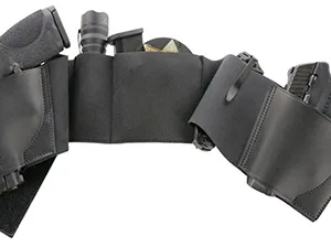 Galco UWBKXL2 UnderWraps 2.0 Black XL Leather/Nylon Handgun