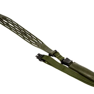 Limbsaver 12192 Kodiak-Air Sling made of OD Green NAVCOM Rubber with 2" W & Adjustable Design for Rifles