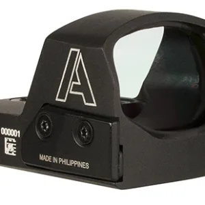 AmeriGlo HVN01 Haven  Matte Black 1x 3.5 MOA Illuminated  Adjustable Red LED Dot Reticle