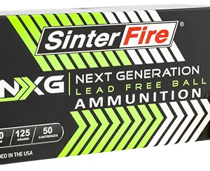 SinterFire Inc SF40125NXG Next Generation (NXG)  40 S&W 125 gr Lead Free Ball 50 Per Box/ 20 Cs