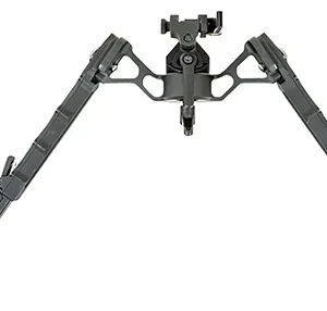 Accu-Tac FCASQDG205 FC-5 G2 Arca Spec Bipod Black 6.25-10.85" Aluminum