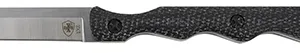 Templar Knife NTKB222 Neck  2.46" Fixed Tanto Plain Powder Coated D2 Steel Blade/ 4.22" Black Canvas Micarta Handle Includes Lanyard/Sheath