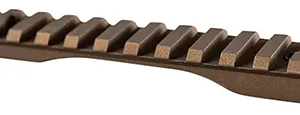 Christensen Arms 8100001206 One Piece Scope Base-STD Rem 700 Action  Burnt Bronze Cerakote