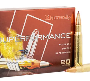 Hornady 81124 Superformance  30-06 Springfield 150 gr Copper Alloy eXpanding 20 Per Box/ 10 Cs