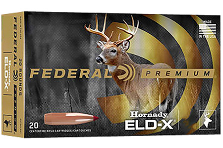 Federal P3006ELDX1 Premium ELD-X 30-06 Springfield 175 gr Extremely Low Drag eXpanding 20 Per Box/ 10 Cs
