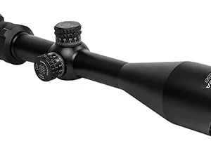 Konus 7166 Armada  Rifle Scope Black 6-24x56mm Dual Illuminated Red/Blue Engraved Fine Crosshair Reticle
