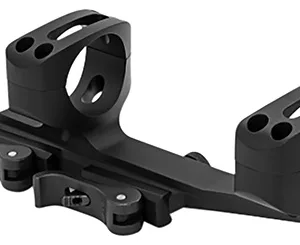 Warne QDXSKEL34TW X-SKEL Scope Mount/Ring Combo Black Anodized 34mm