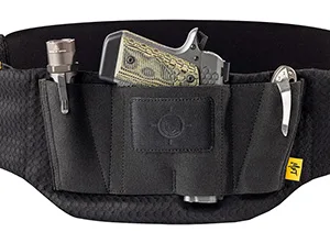 Mission First Tactical H6BB1 Belly Band  Black 26"-52" Mesh