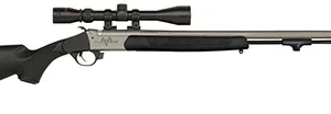 Traditions R5-74115040 Pursuit XT 45 Cal 209 Primer 26", Stainless Barrel/Rec, Black Synthetic Furniture, Elite XT Trigger, 3-9x40mm Duplex Scope