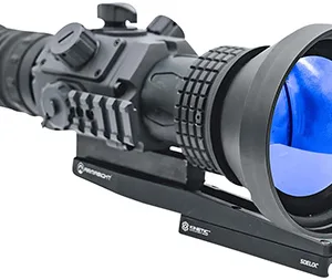 Armasight TAVT66WN7CONT102 Contractor 640 Thermal Rifle Scope Black Hardcoat Anodized 4.8-19.2x 75mm Multi Reticle 640x480, 60Hz Resolution Zoom 1x-4x